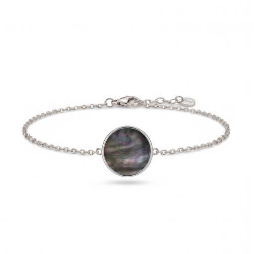 [10073] Bliss pulsera Luna (Acero, Tahití)