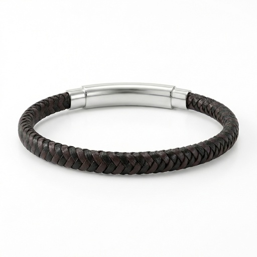 [10162] Haven trenzado fino (Marrón-negro)