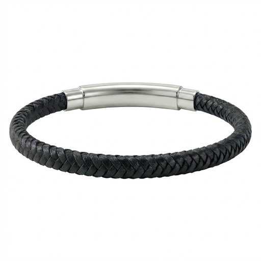 [10165] Haven trenzado fino (Negro)