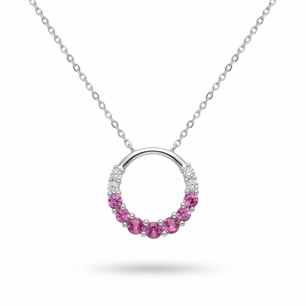 Dream colgante aro circonia (Shimmer)