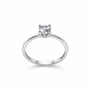 Dream anillo circonia blanca